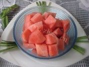 自制冰镇西瓜做法图解4)