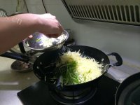 家常菜青椒土豆丝做法图解4)