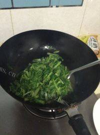 家常菜清炒鸡毛菜