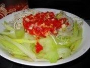 家常菜剁椒拌三丝