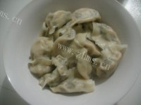 自己做的猪肉韭菜水饺