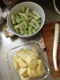 土豆烧芸豆做法图解1)