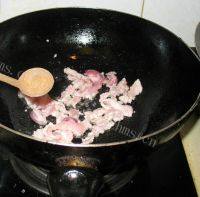 家常菜雪菜炒肉丝做法图解7)