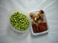 下饭的熏干毛豆烩咸鱼做法图解1)