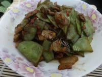 家常菜扁豆烧肉