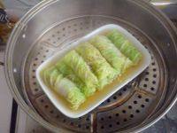 白菜肉卷做法图解10)