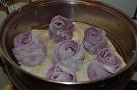 「DIY美食」紫薯玫瑰馒头的做法图解十一