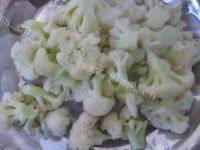 口感好的菜花炒肉做法图解5)