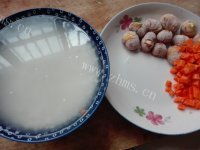 美味的荷叶糯米蒸排骨做法图解2)