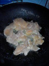 照烧鸡肉花生素肉做法图解5)