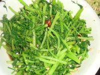 家常菜凉拌茼蒿