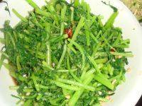 家常菜凉拌茼蒿