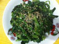 凉拌菠菜