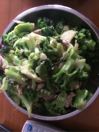 家常西兰花炒肉做法图解6)