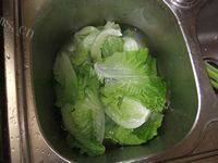 香飘的白灼生菜做法图解1)
