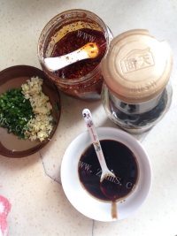 家常菜凉拌菜心做法图解4)