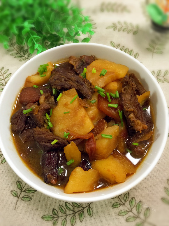家庭版土豆烧牛肉