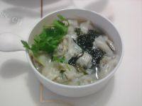 自制猪肉荠菜馄饨