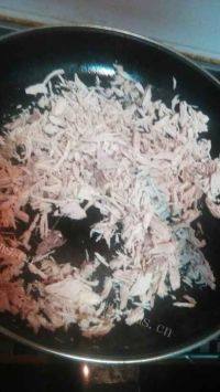 自制肉松做法图解4)