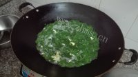 美味的枸杞叶鸡蛋汤做法图解5)