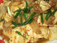 家常菜猪肉焖豆腐
