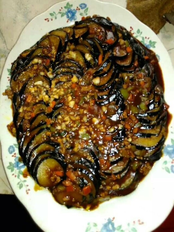 五味俱全的肉沫茄子