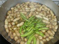下酒菜五香毛豆花生做法图解6)