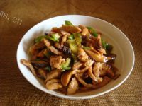 香飘十里的香菇炒肉做法图解7)