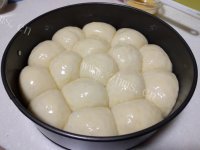 香甜可口的炼奶豆沙包做法图解13)