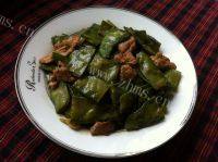 食欲满满的扁豆角炒肉