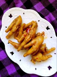 美味的香辣鸡爪