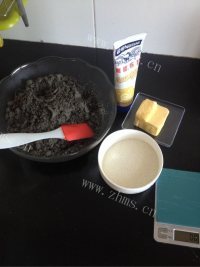 自制黑芝麻馅做法图解1)