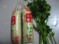 家常菜香菜豆腐汤做法图解1)