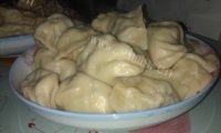 软嫩的荠菜饺子