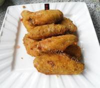 好吃的金蒜鸡翅做法图解12)