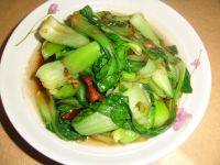 家常菜肉炒油菜