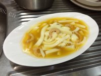 鲜美的金汤浸日本豆腐做法图解8)