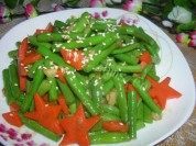 夏日美味凉拌豆角做法图解6)