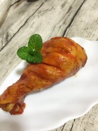 奥尔良烤鸡腿做法图解15)