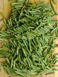 「DIY」豆角炒肉做法图解1)