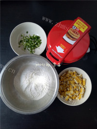 玉米煎饼做法图解1)