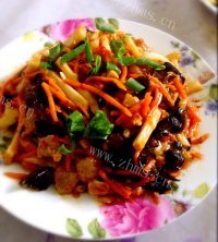 家常菜鱼香肉丝做法图解9)