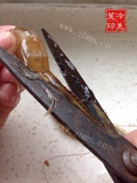 美味的白灼虾做法图解3)