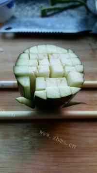 家常菜菊花茄子做法图解6)