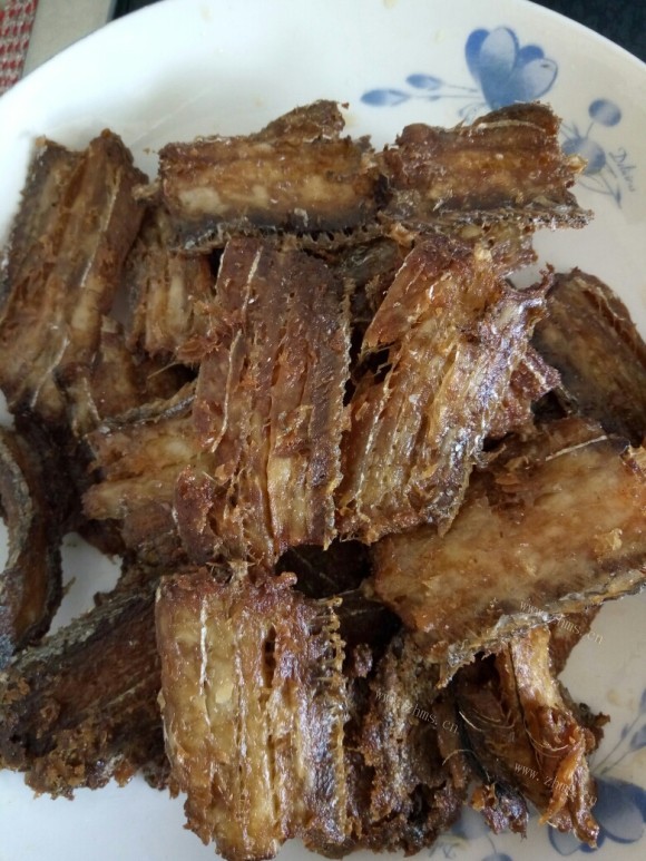 独特的干煎带鱼