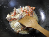 咸鲜的雷笋炒花蟹的做法图解八