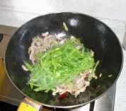家常菜扁豆肉丝