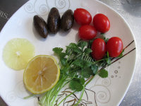 番茄橄榄鲈鱼沙拉的做法图解六