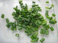 家常菜虾皮丝瓜汤做法图解4)