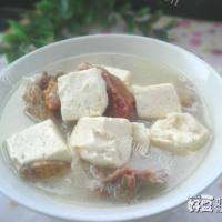 鸭架豆腐汤